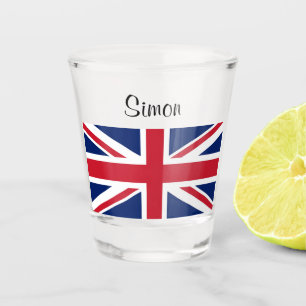 Verre A Shot Union Jack British Flag UK 4Simon Shot glass