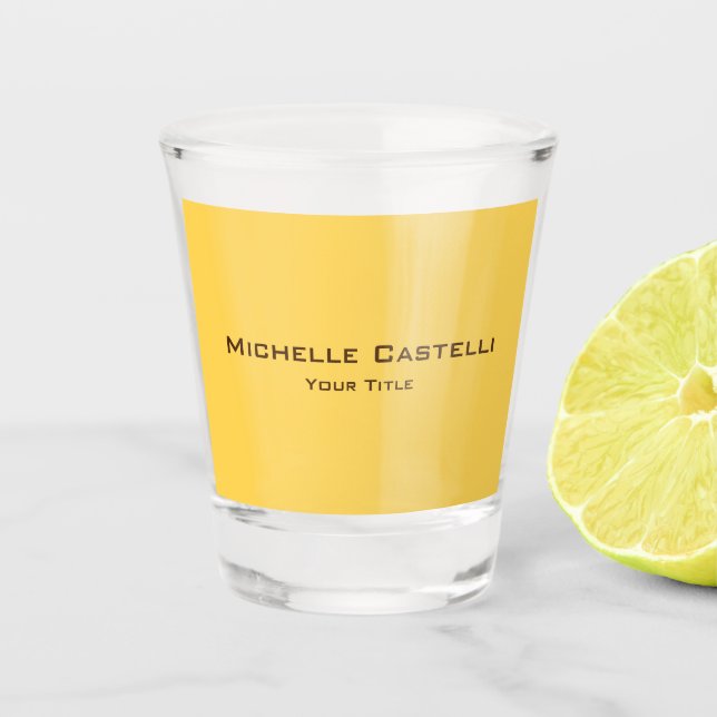 Verre A Shot Unique professionnel classique simple (Devant)