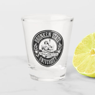 Verre A Shot Université d'État de Drunken