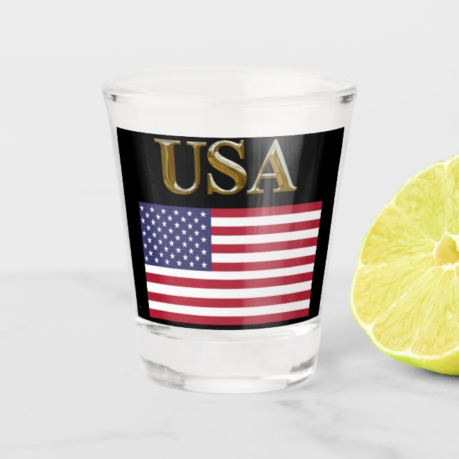 VERRE A SHOT USA (Devant)