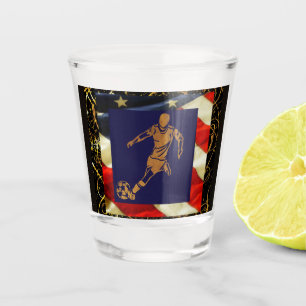 VERRE A SHOT USA FOOTBALL