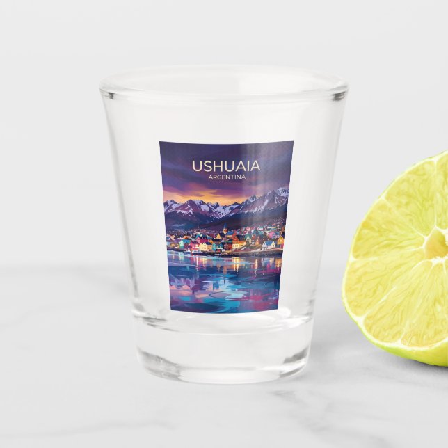 Verre A Shot Ushuaia Argentine (Devant)