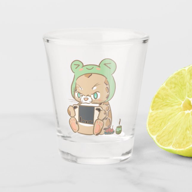 Verre A Shot Vacances (Devant)