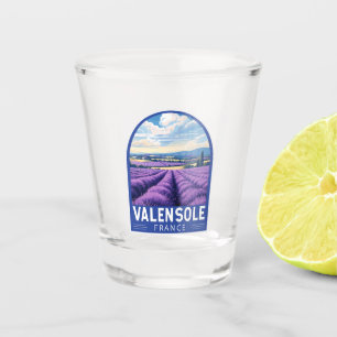 Verre A Shot Valensole France Travel Art Vintage