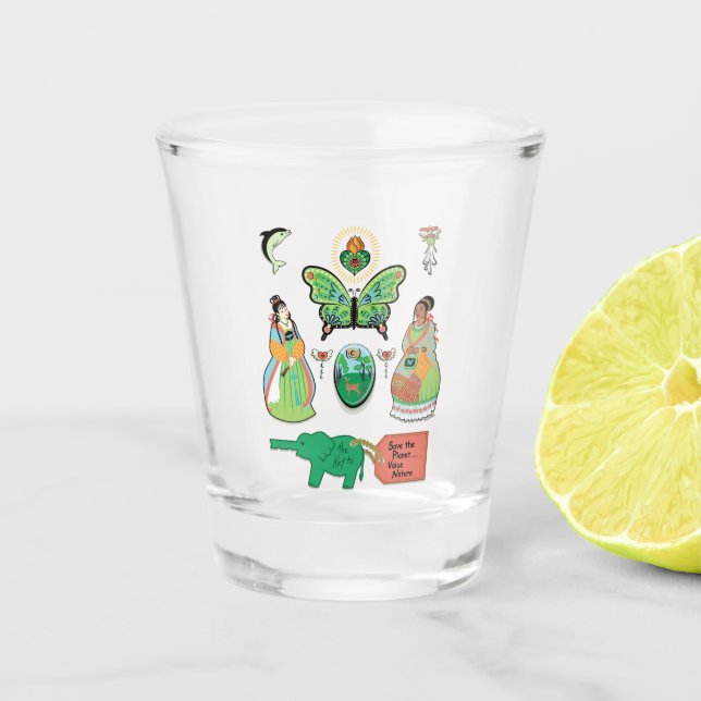 Verre A Shot Valeur Nature (Devant)