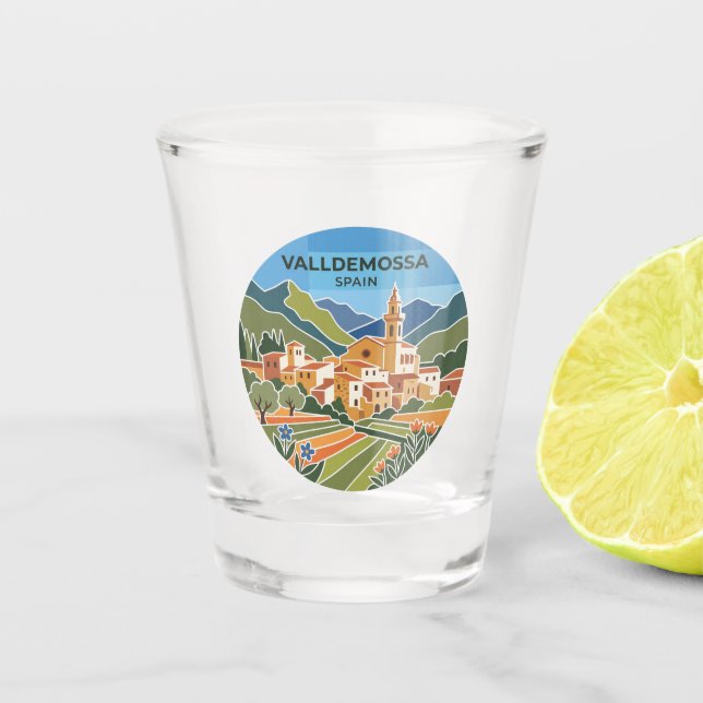 Verre A Shot Valldemossa Espagne (Devant)