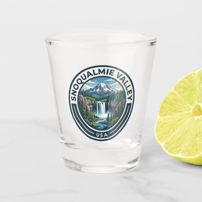 Verre A Shot Vallée de Snoqualmie États-Unis (Devant)