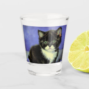 Verre A Shot Van Gogh Tuxedo Kitten