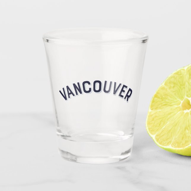 Verre A Shot Vancouver, Canada Villes Base Bourton (Devant)
