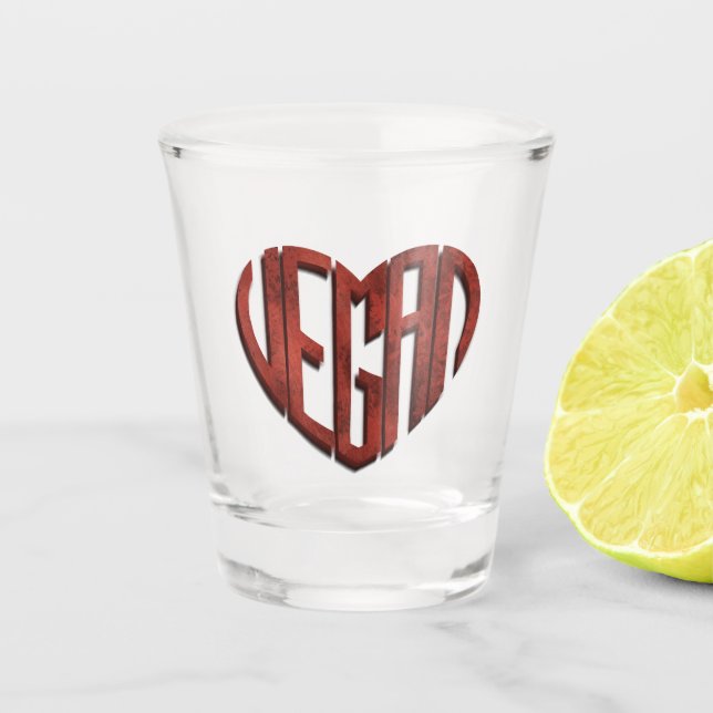 Verre A Shot Vegan Flower (Devant)