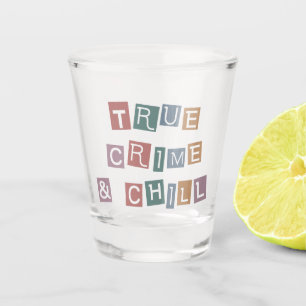 Verre A Shot Véritable criminalité et refroidissement Murder