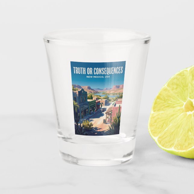 Verre A Shot Vérité ou Conséquences USA (Devant)