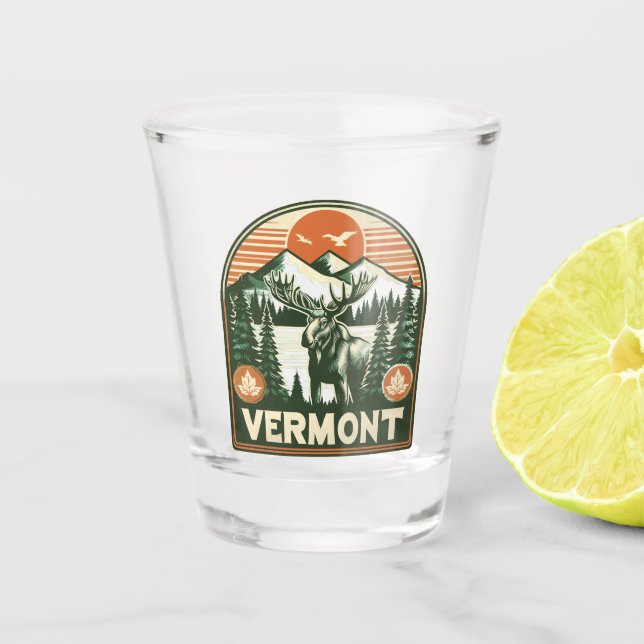 Verre A Shot Vermont (Devant)