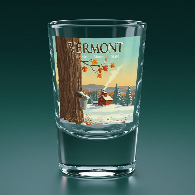 Verre A Shot Vermont vintage (Créateur téléchargé)