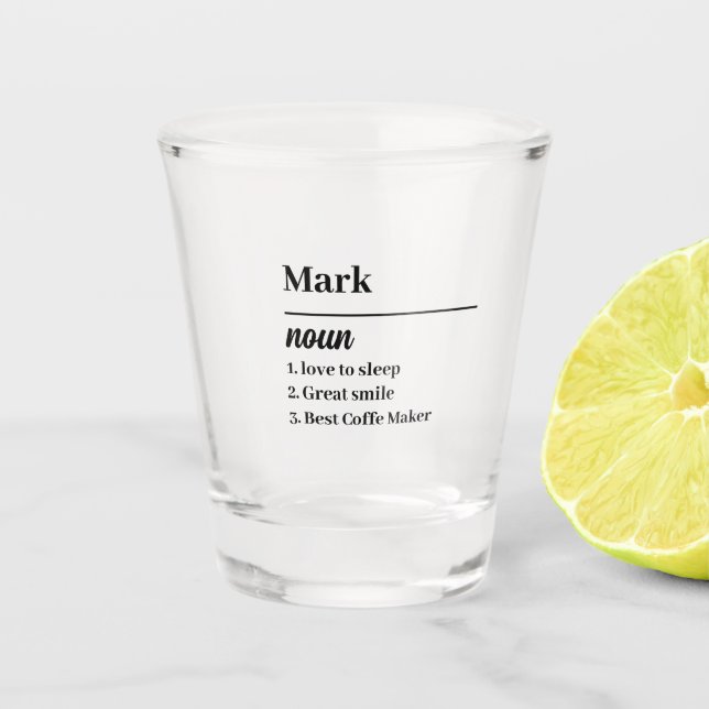 VERRE A SHOT VERRE À SHOT (Devant)