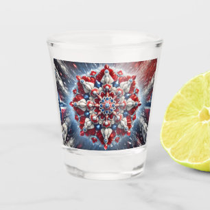 Verre A Shot Verre à shot aux couleurs norvégiennes