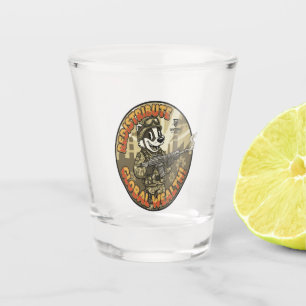 Verre A Shot Verre à shot Badger de richesse mondiale