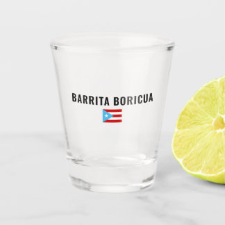 Verre A Shot Verre à shot Barrita Boricua Porto Rico