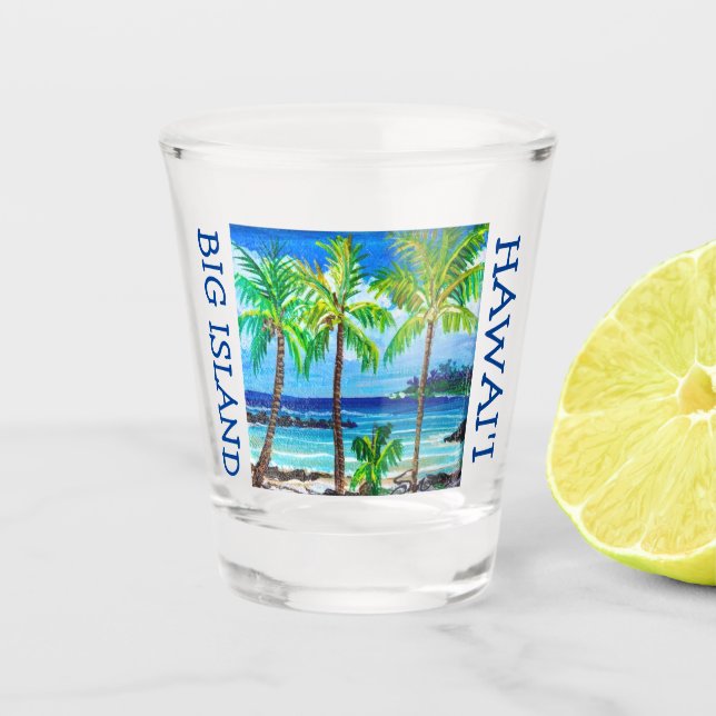 VERRE A SHOT VERRE À SHOT BIG ISLAND HAWAII (Devant)