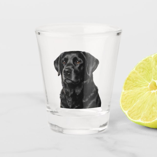Verre A Shot Verre à shot Black Lab (Devant)