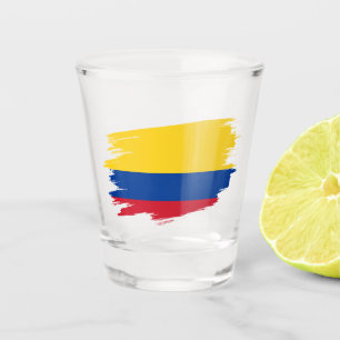 Verre A Shot Verre à shot Colombie, Drapeau Colombien Patriotiq