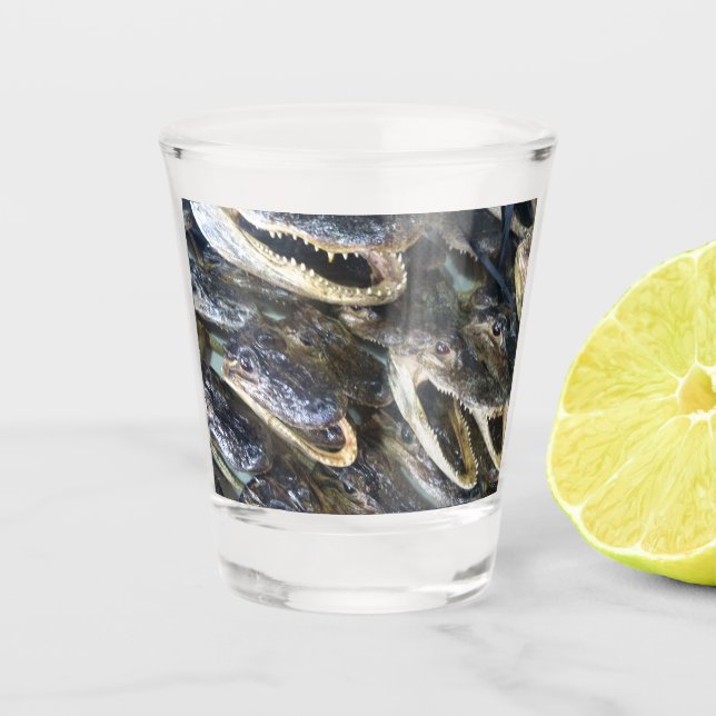 Verre A Shot Verre à shot d'alligator (Devant)