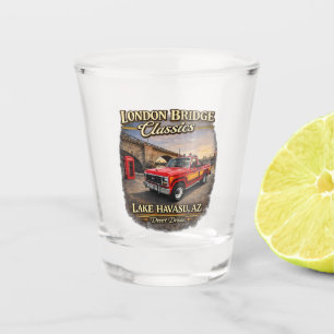 Verre A Shot Verre à shot Design de voiture rétro Desert Muscle