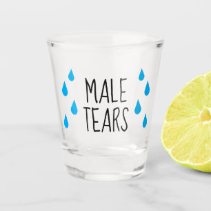 Verre A Shot Verre à shot drôle Larmes d'homme pour elle