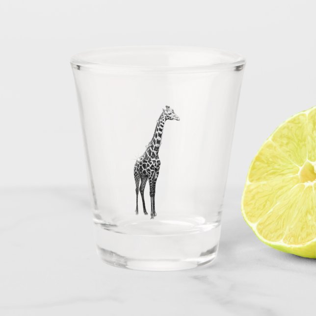 Verre A Shot Verre à shot girafe (Devant)