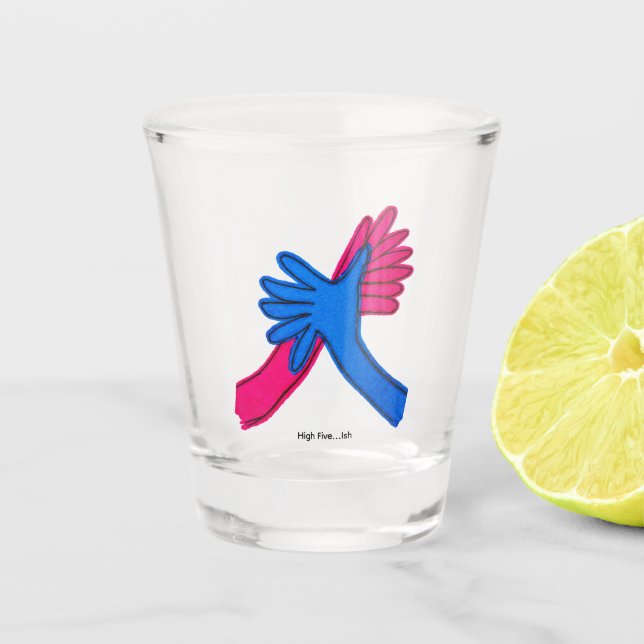 Verre A Shot Verre à shot High Five... Ish (Devant)