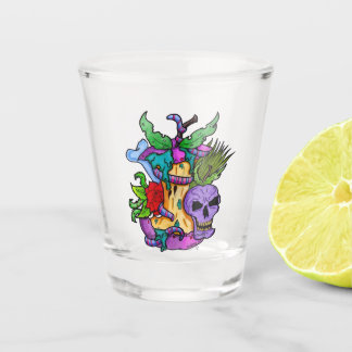 Verre A Shot Verre à shot Psyko-Daizie Poison Apple