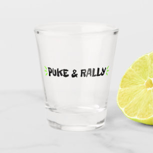 Verre A Shot Verre à shot Puke & Rally Édition Party Champion