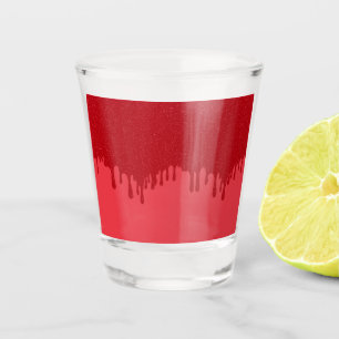 Verre A Shot Verre à shot rouge tomate personnalisé – 45 ml