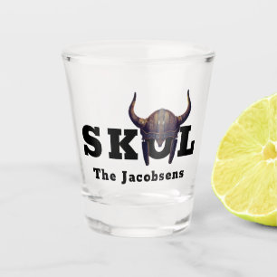 Verre A Shot Verre à shot Skol et casque à cornes