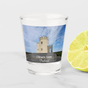 Verre A Shot Verre à shot souvenir de la tour O'Brien en Irland