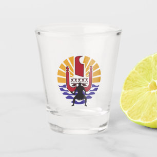 Verre A Shot Verre à Shot Transparent – Drapeau Polynésien 🇵🇫