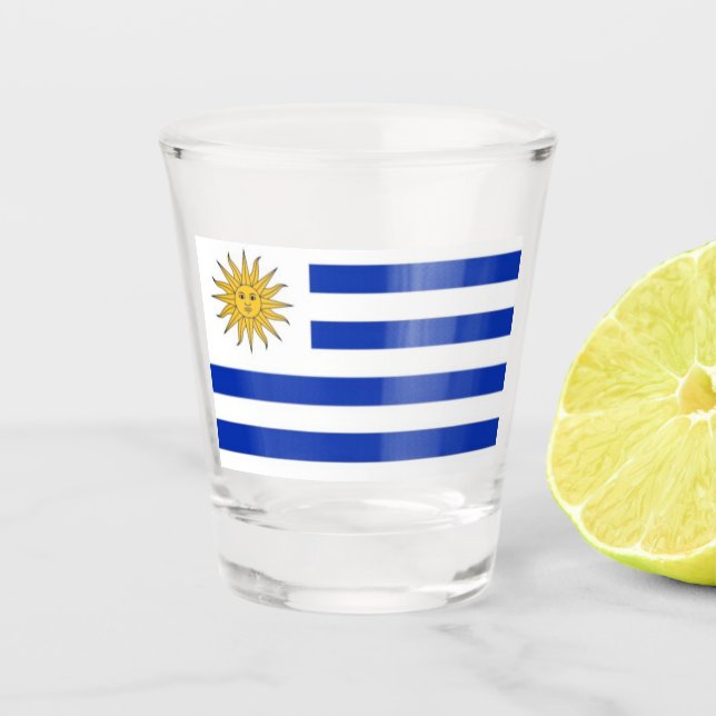 Verre A Shot Verre à shot Uruguay (Devant)