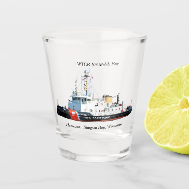 Verre A Shot Verre à shot WTGB 103 Mobile Bay (Devant)
