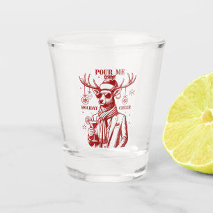 Verre A Shot Versez-moi un peu de joie de vacances