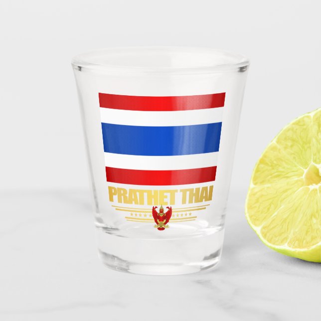 Verre A Shot Vêtements "Thailande Pride" (Devant)