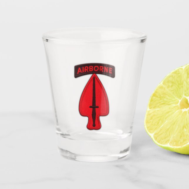 Verre A Shot Vétérinaires spéciaux de vétérans de force de (Devant)