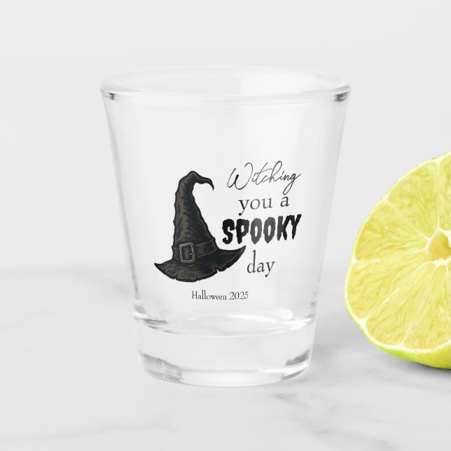 Verre A Shot Vibes de cuisine - Éffrayant et élégant | (Devant)