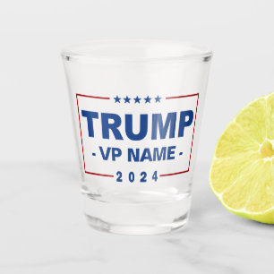 Verre A Shot Vice-président Trump 2024 sur mesure