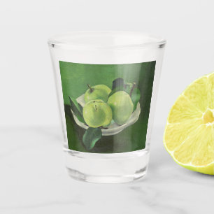 Verre A Shot Vie morte avec des pommes de Mikulas Galanda