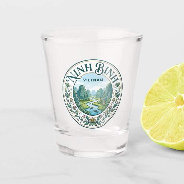 Verre A Shot Viêt Nam (Devant)