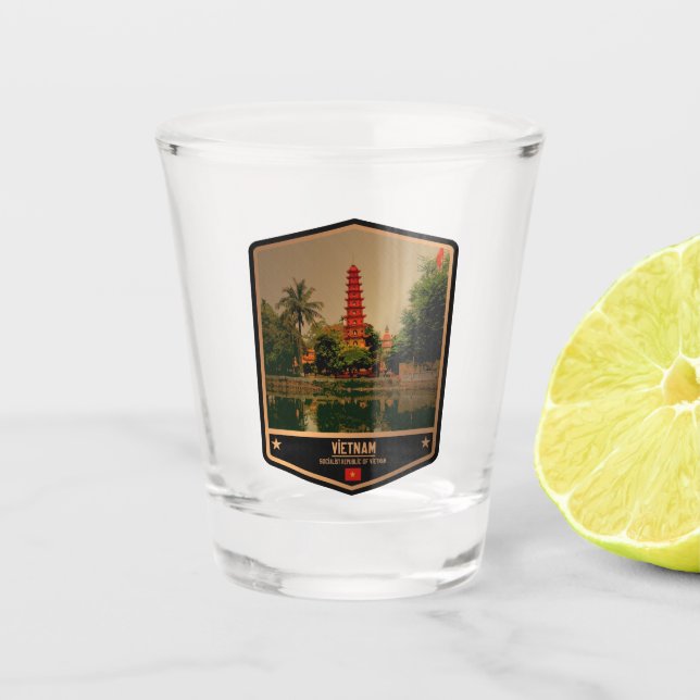 Verre A Shot Vietnam (Devant)