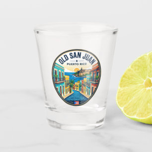 Verre A Shot Vieux San Juan Porto Rico