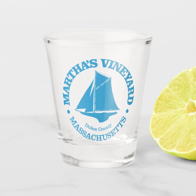 Verre A Shot Vignoble de Martha (sloop) (Devant)