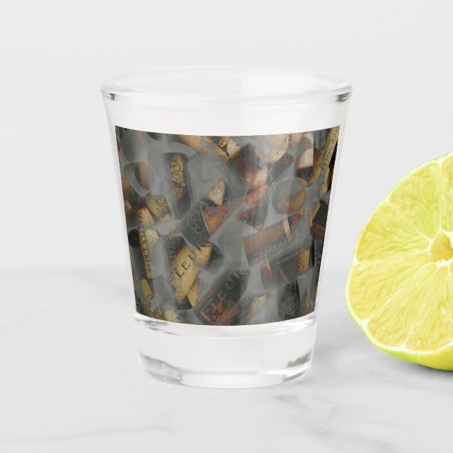 Verre A Shot Vin Cork (Devant)
