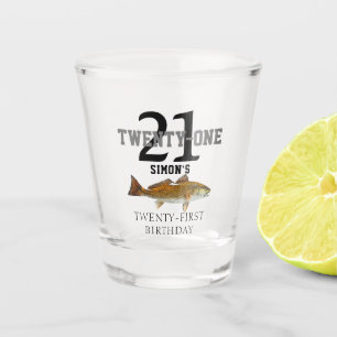 Verre A Shot Vingt et unième anniversaire Drum de sébaste à